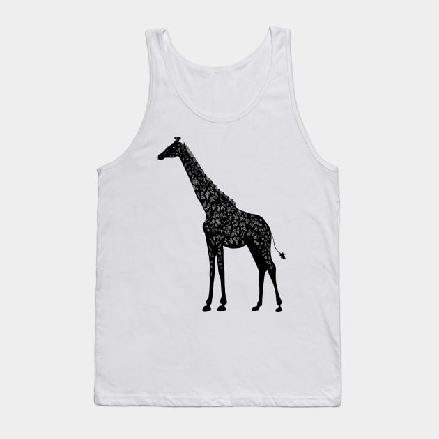 Giraffe Tank Top by JulietLake